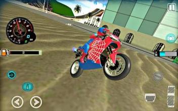 Bike SuperHero Driver Simulator截图5