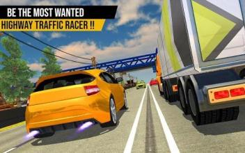 Racing in Highway Car 2018: City Traffic Top Racer截图5