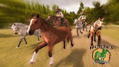 Ultimate Real Horses of the Forest Simulator 2018截图5