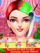 Christmas Salon Makeover & Dressup Game for Girls截图3