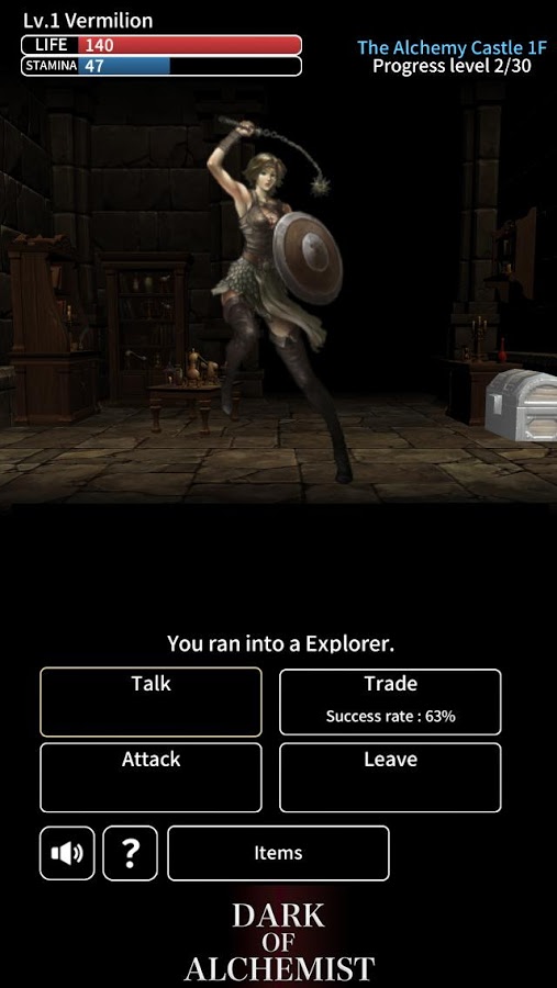 Dark of Alchemist - Dungeon Crawler RPG截图4