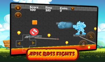 Super Red Ball: Red Ball in the Jungle Adventures截图3