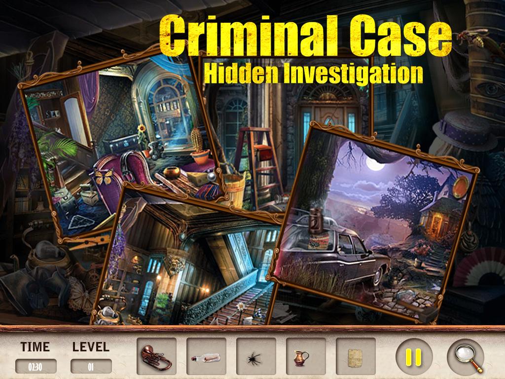 Criminal Case Hidden Investigation截图1
