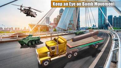 Bomb Transporter Sim - City Truck Game截图4