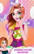 Unicorn Rainbow Makeover - Dress up & Makeup Game截图2