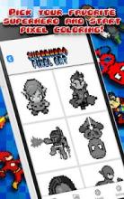 Superhero Pixel Art – Superhero Coloring Book截图4