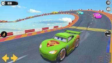 Splashy Superhero Vertigo racing : lightning car截图3