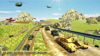 US Army Transporter Submarine Driving Games截图4