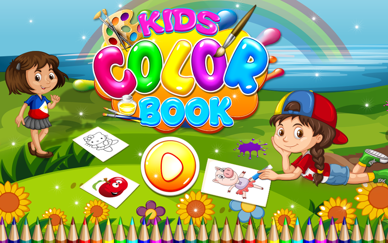 Kids Preschool Coloring Book截图4