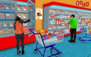 Supermarket Grocery Shopping Mall Family Game截图2