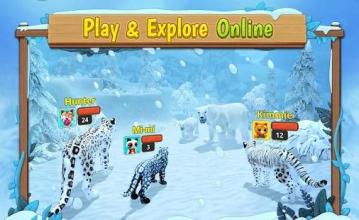 Snow Leopard Family Sim Online截图4