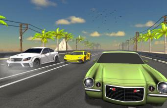 Highway Traffic Car Racing 3D截图4