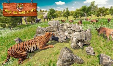 Ultimate Tiger Family Wild Animal Simulator Games截图1