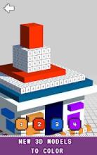 Adult Color by Number 3D: Pixel Art Coloring Book截图2