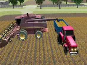 Tractor Driving in Farm – Extreme Transport Games截图1