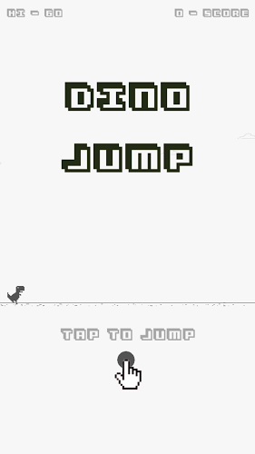 Dino Jumping Chrome截图1