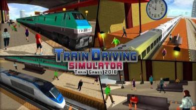 Train Driving Simulator: Train Games 2018截图4