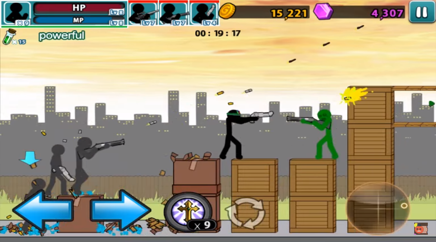 Angry Stick Gun Fighter截图2