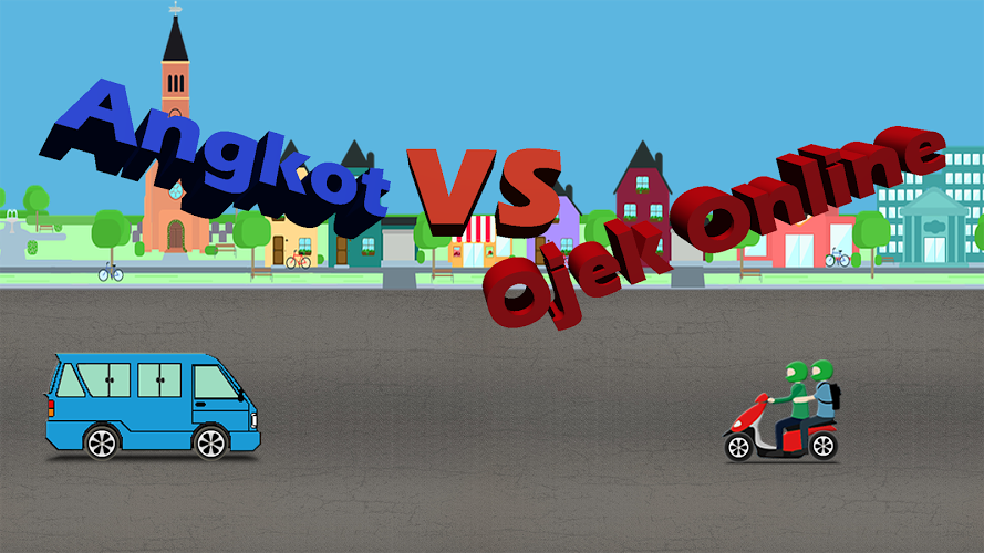 Clash: Angkot vs Ojek Online截图1