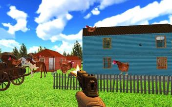 Chicken Shoot Roaster Sniper Hunting Challenge 3D截图3