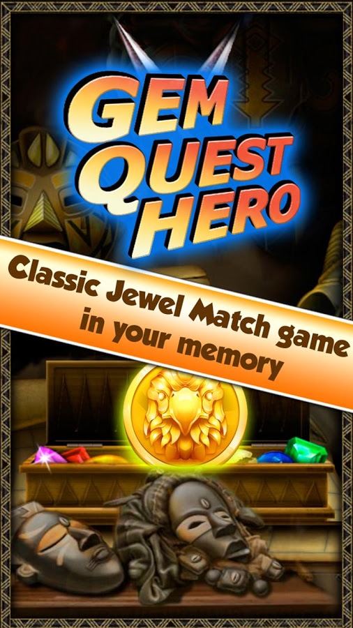 Gem Quest Hero - Match 3 Game截图5