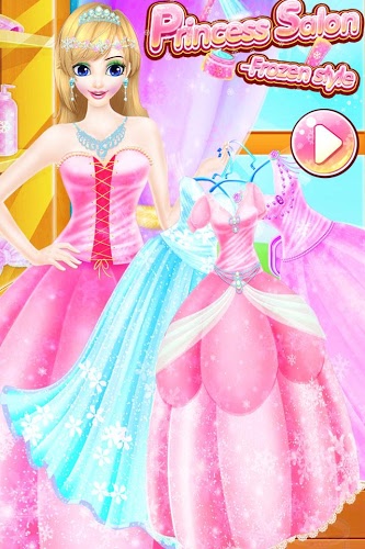 Princess Salon - Frozen Style截图5