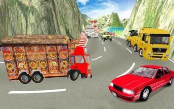 Truck Driving Games 2018:Indian Cargo Truck Driver截图4