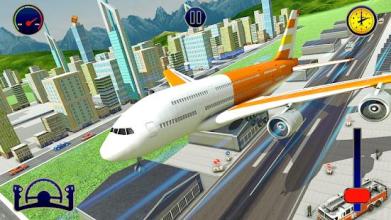 Flight Pilot Plane Landing Flight Simulator Game截图1