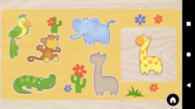 Baby Games Animal Puzzles截图5