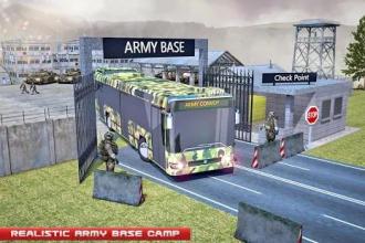 Army Coach Super Bus Driving截图4