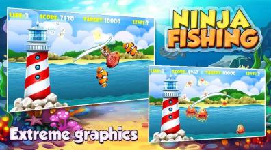 Ninja Fishing截图2