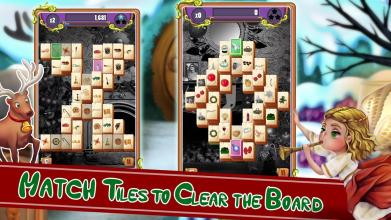 Christmas Mahjong Solitaire: Holiday Fun截图1