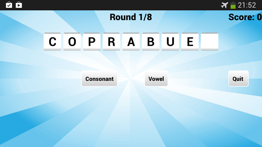 Vowel Please! - Countdown game截图1