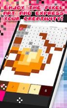 Kawaii Color By Number Game - Cute Pixel Art截图3