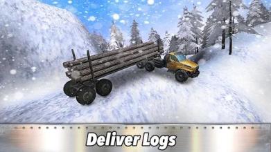 6x6 * Timber * Trucks Simulator: Winter Logging截图2