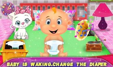 Virtual Newborn Baby Care: Babysitter Daycare Game截图1