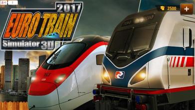 Euro Train Simulator 3D 2017截图1