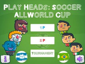 Play Heads Soccer AllWorld Cup截图1