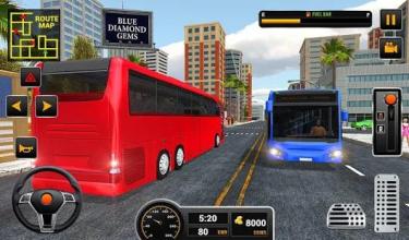 Coach Bus 2018: City Bus Driving Simulator Game截图5