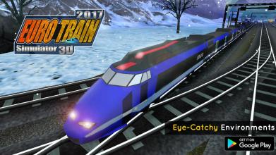 Euro Train Simulator 3D 2017截图2