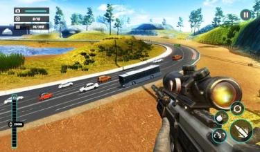 Traffic Sniper Strike Terrorist Shooter Gun War截图5