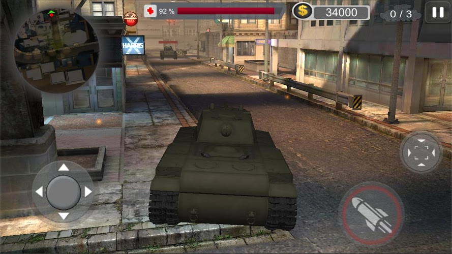 城市坦克战争3D截图2