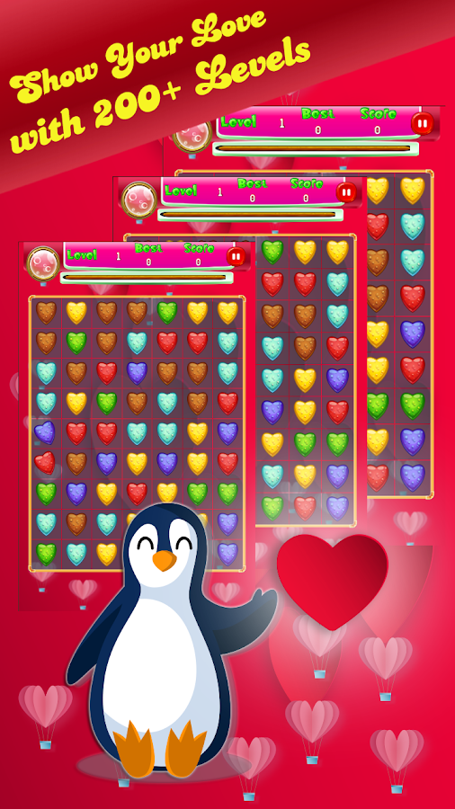 Sweet Love - Valentine's Day Match 3 Game截图4