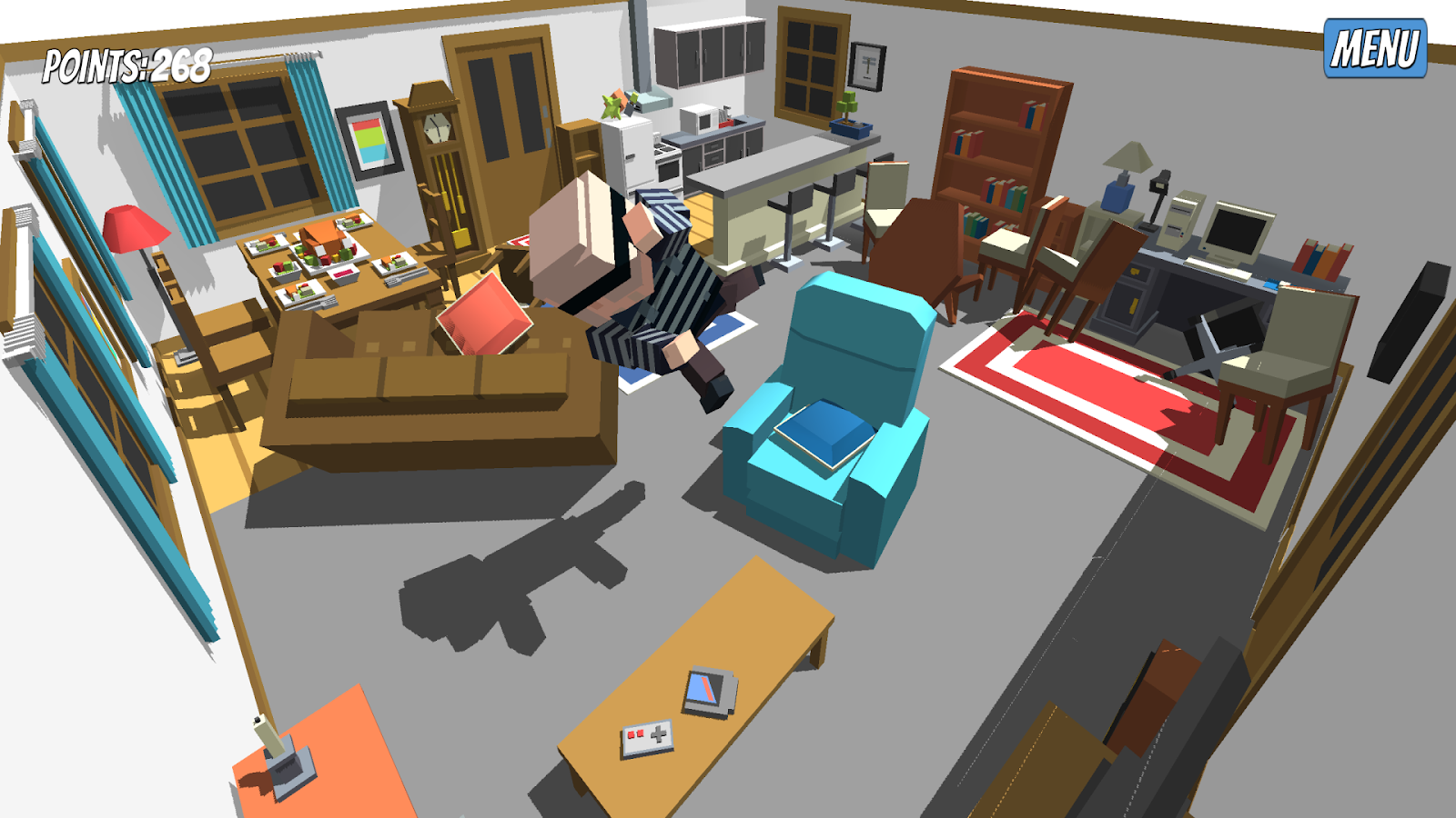 Ragdoll House Wrecker 3D截图2