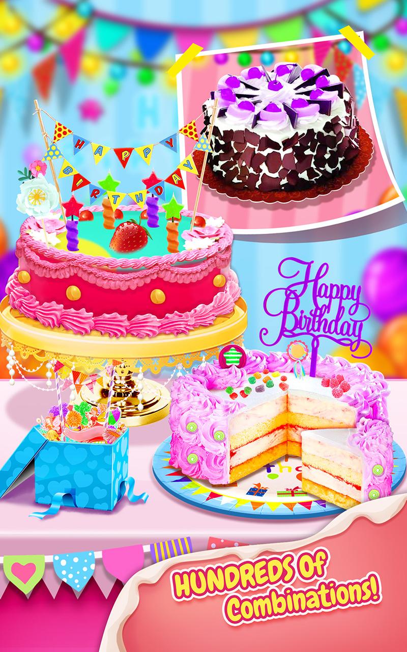 Sweet Birthday Cake Maker截图2