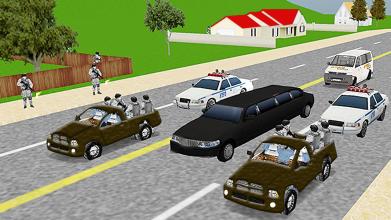 总统救援突击队：车队安全3D截图3