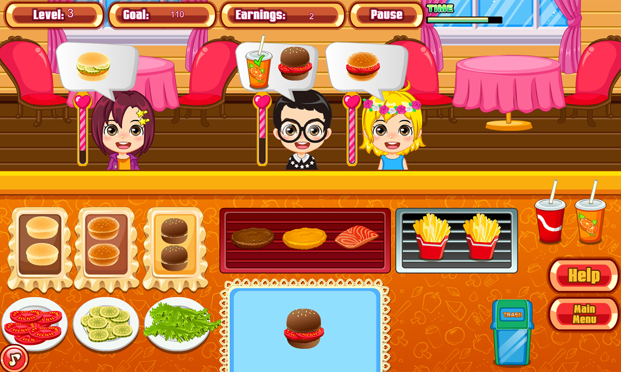 Burger Shop Maker截图3