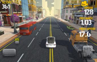 Highway Traffic Car Racing 3D截图3