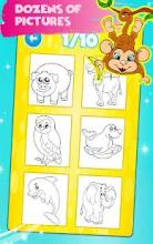 Animals Coloring Book Pages: Kids Coloring Games截图4