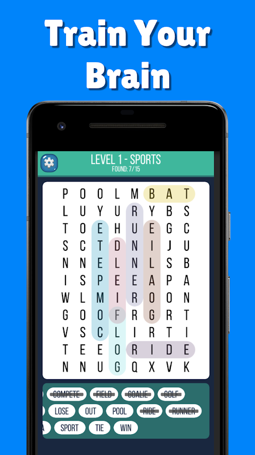 Word Search : Word Games - Word Find截图1